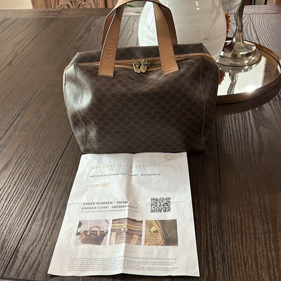 CELINE VINTAGE Mini Boston BAG - Picture 2 of 5